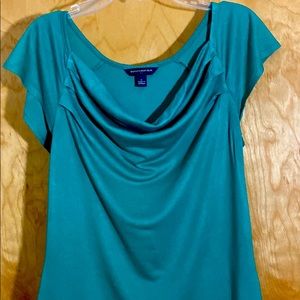 Banana Republic Shirt Sleeve Top Blouse Size S